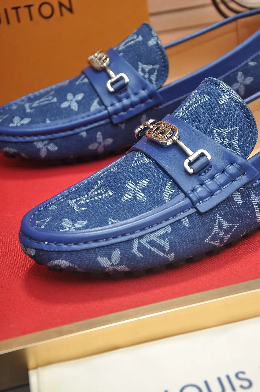 Men's Men's Shoes💰420💶【GUCCI】 (High-end Niuli) New 🍀Gucci*——Gucci Doudou Shoes! Made of imported original cowhide, the inner top layer is comfortable cowhide lining! Original wear-resistant rubber outsole! High quality products! Code number 38-44!